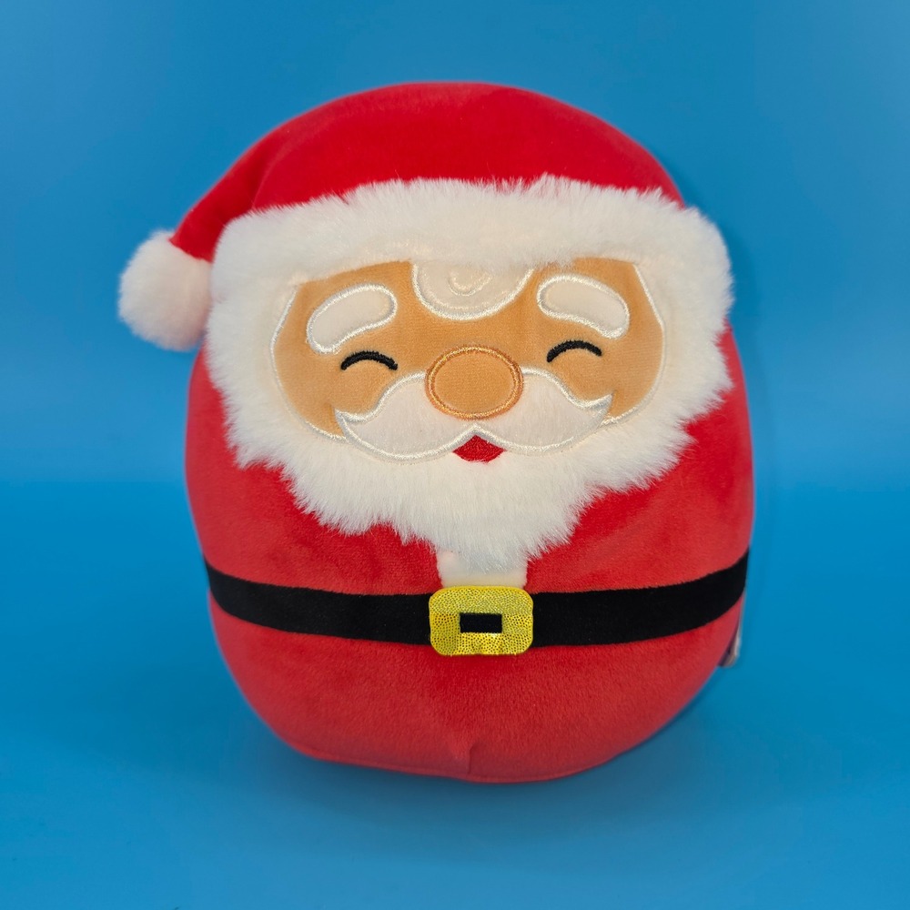 Squishmallows Nick the Santa Claus 8 Inch Christmas Plush Holiday Stuffed Toy